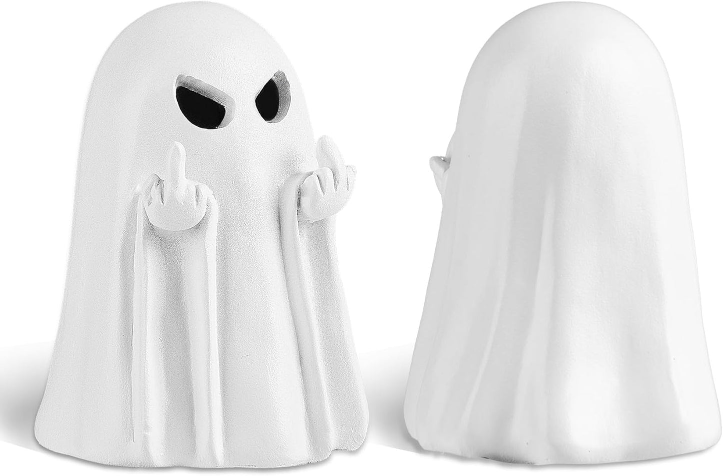 Halloween Ghost Figurine,Cute Spooky Ghost Statue,Halloween Decorations,Resin Statue for Party, Home, Indoor & Porch Decor