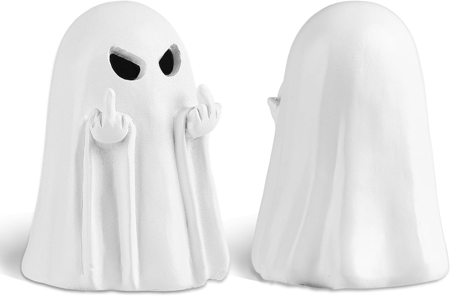Halloween Ghost Figurine,Cute Spooky Ghost Statue,Halloween Decorations,Resin Statue for Party, Home, Indoor & Porch Decor